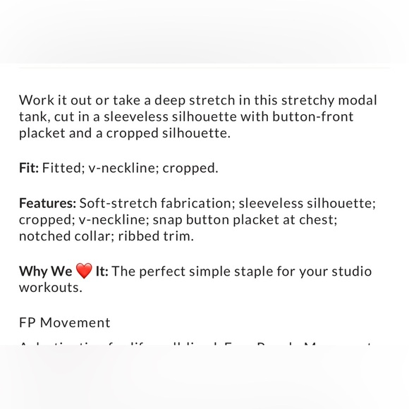 Free People Alignment Tank - Picture 7 of 7